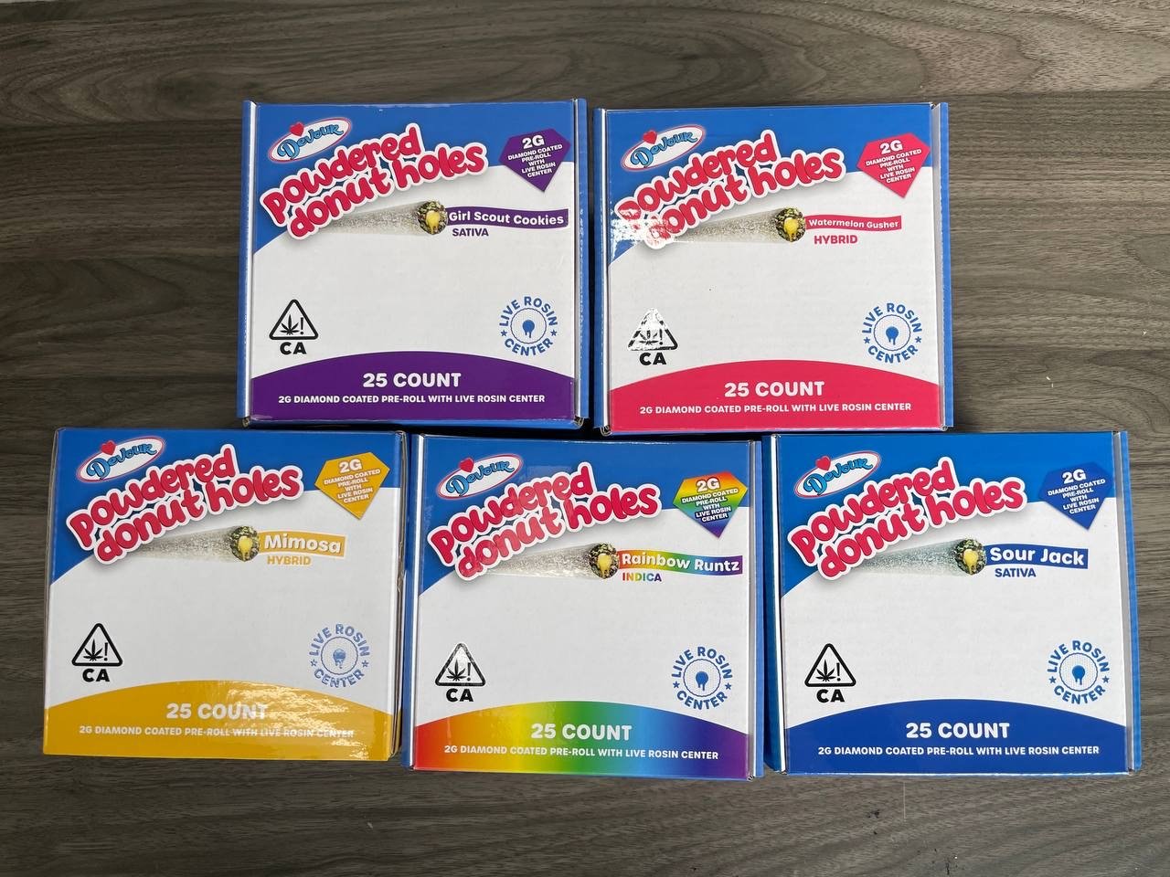 DEVOUR POWDERED DONUTS