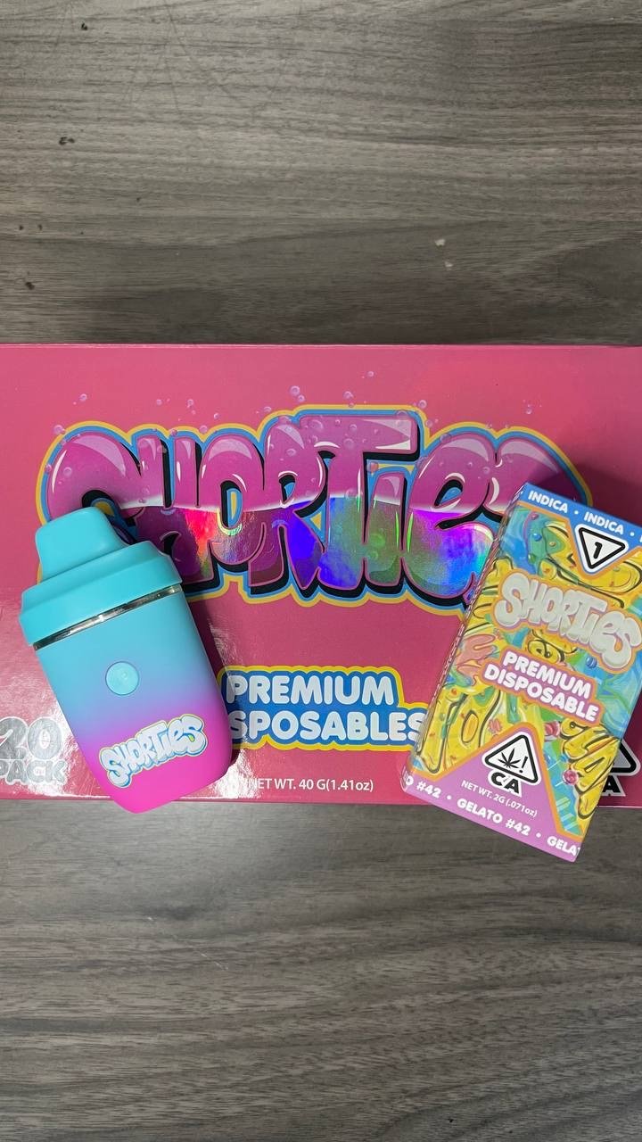 SHORTIES 2G DISPOSABLES (20 PK)